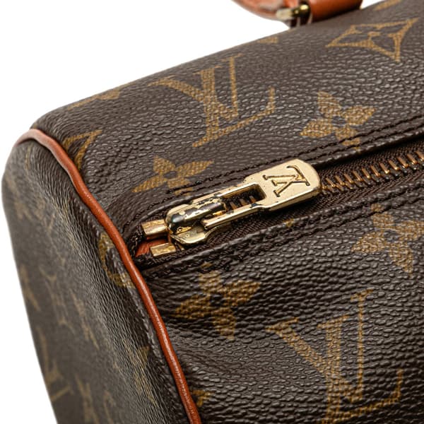 Pre-owned Louis Vuitton Monogram Papillon 30 Brown