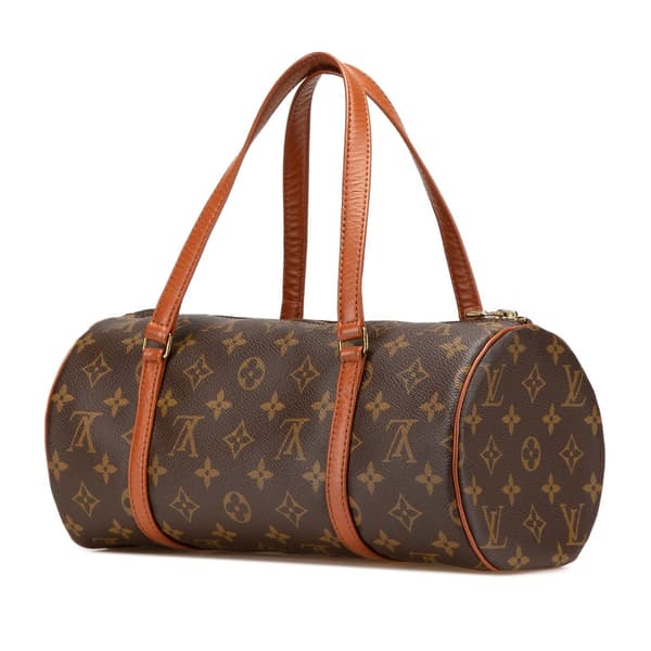 Pre-owned Louis Vuitton Monogram Papillon 30 Brown
