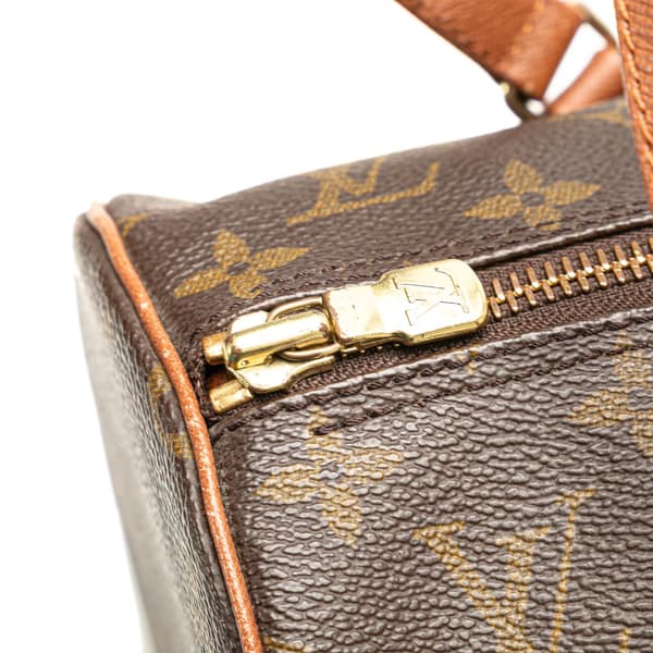 Pre-owned Louis Vuitton Monogram Papillon 30 Brown