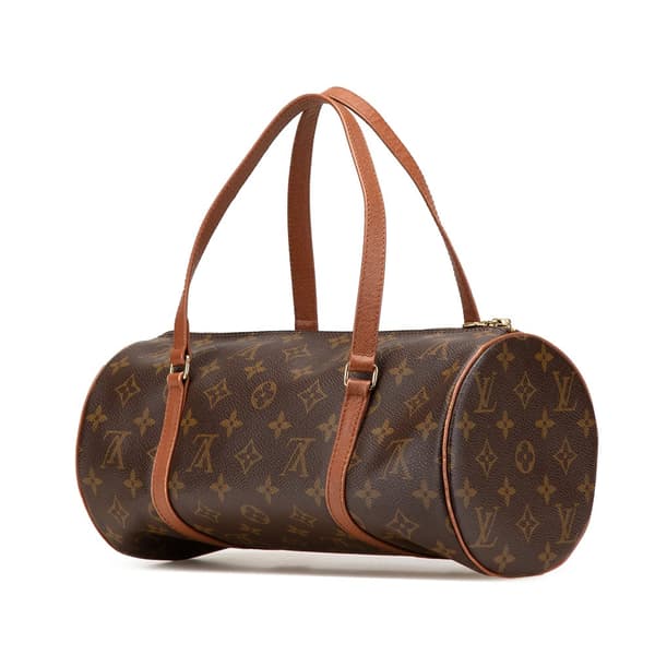 Pre-owned Louis Vuitton Monogram Papillon 30 Brown