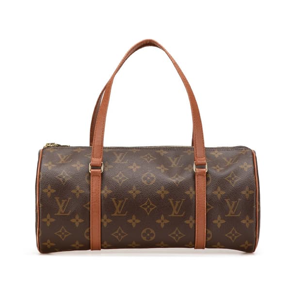 Pre-owned Louis Vuitton Monogram Papillon 30 Brown