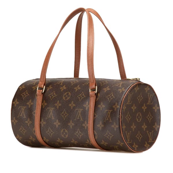 Pre-owned Louis Vuitton Monogram Papillon 30 Brown