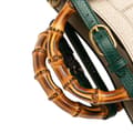 Miniatyrbilde 9 av 10: Pre-owned Gucci Small Leather Bamboo Diana Satchel Brown