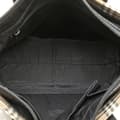 Miniatyrbild 4 av 9: Pre-owned Burberry Haymarket Check Canvas Handbag Brown