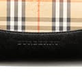 Miniatyrbild 5 av 9: Pre-owned Burberry Haymarket Check Canvas Handbag Brown
