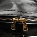 Miniatyrbillede 8 af 10: Pre-owned Yves Saint Laurent Oversized Leather Muse Handbag Black