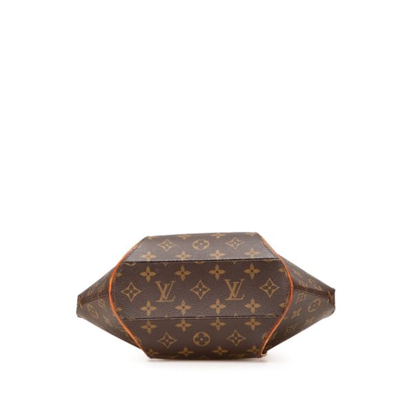 Pre-owned Louis Vuitton Monogram Ellipse PM Brown