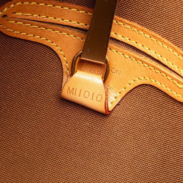 Pre-owned Louis Vuitton Monogram Ellipse PM Brown