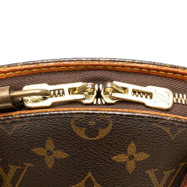 Pre-owned Louis Vuitton Monogram Ellipse PM Brown