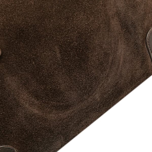 Pre-owned LOEWE Suede Amazona 28 Brown