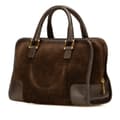 Miniatyrbilde 2 av 10: Pre-owned LOEWE Suede Amazona 28 Brown
