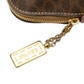 Miniatyrbillede 5 af 8: Pre-owned Celine Macadam Coated Canvas Handbag Brown