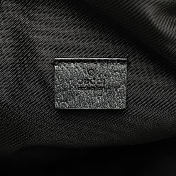 Pre-owned Gucci GG Canvas Handbag Black