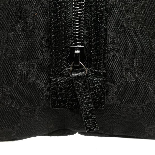 Pre-owned Gucci GG Canvas Handbag Black