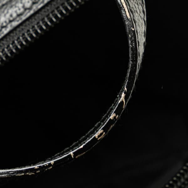 Pre-owned Gucci GG Canvas Handbag Black