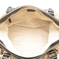 Miniatyrbild 4 av 10: Pre-owned Gucci Diamante Canvas Sukey Satchel Brown
