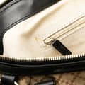 Miniatyrbild 9 av 10: Pre-owned Gucci Diamante Canvas Sukey Satchel Brown