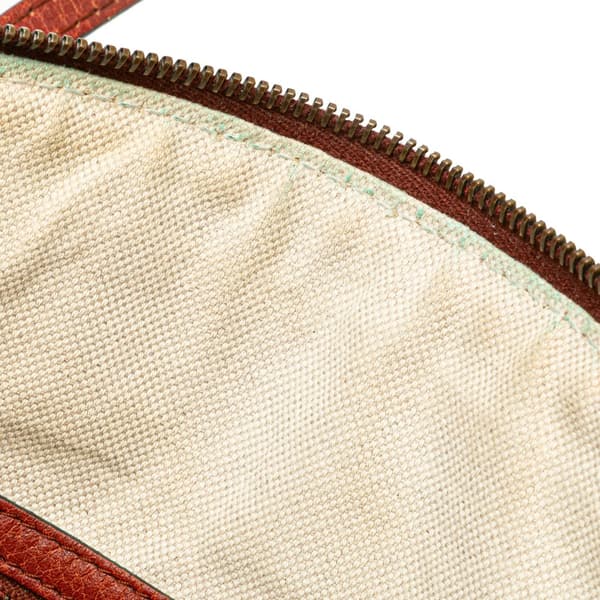 Pre-owned Gucci GG Canvas Laidback Crafty Handbag Brown