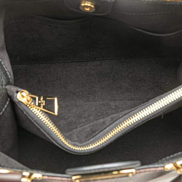Pre-owned Louis Vuitton Damier Ebene Brittany Black