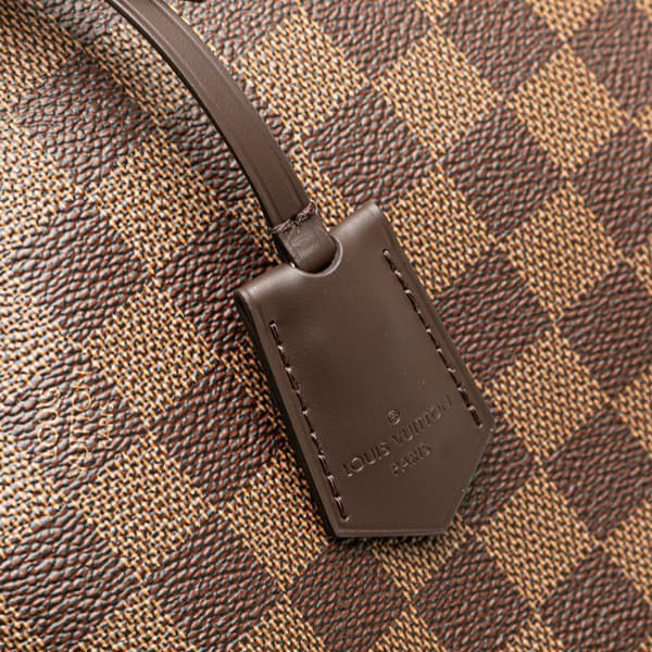 Pre-owned Louis Vuitton Damier Ebene Brittany Black