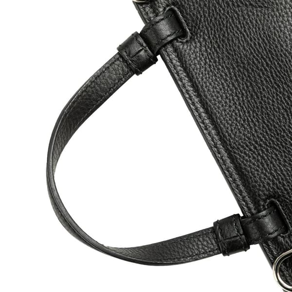 Pre-owned Gucci Small Leather Bamboo Daily Satchel Black