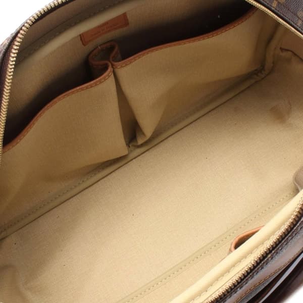 Pre-owned Louis Vuitton Monogram Deauville Brown
