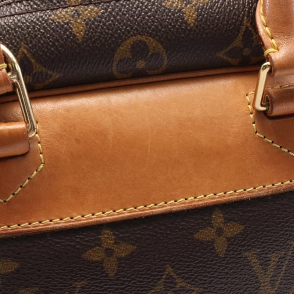 Pre-owned Louis Vuitton Monogram Deauville Brown