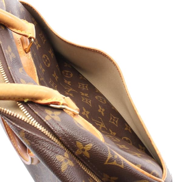 Pre-owned Louis Vuitton Monogram Deauville Brown