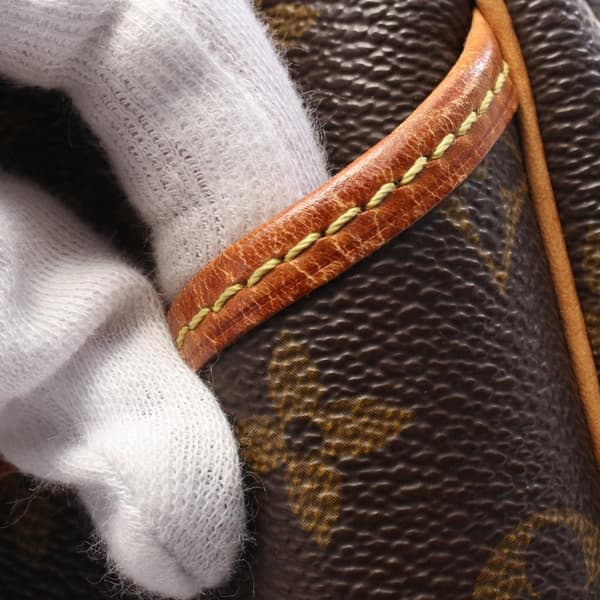 Pre-owned Louis Vuitton Monogram Deauville Brown