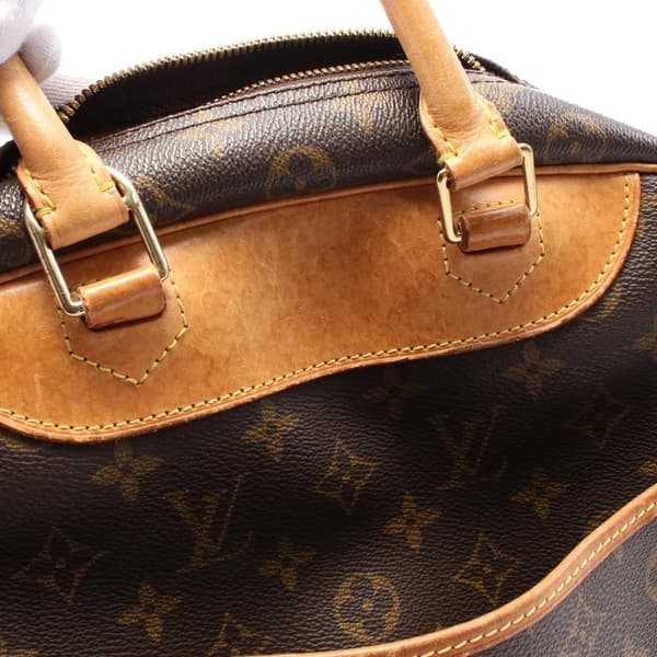 Pre-owned Louis Vuitton Monogram Deauville Brown