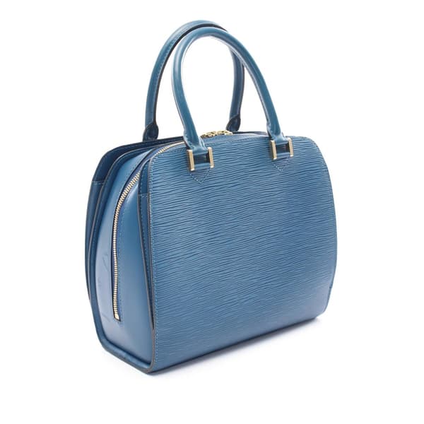 Pre-owned Louis Vuitton Epi Pont-Neuf Blue