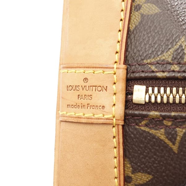 Pre-owned Louis Vuitton Monogram Alma PM Brown