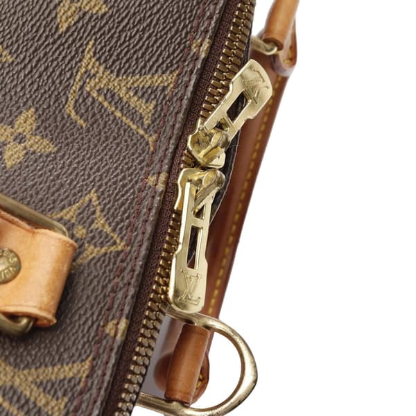 Pre-owned Louis Vuitton Monogram Alma PM Brown