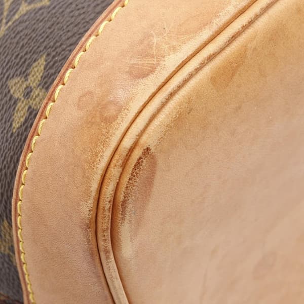 Pre-owned Louis Vuitton Monogram Alma PM Brown