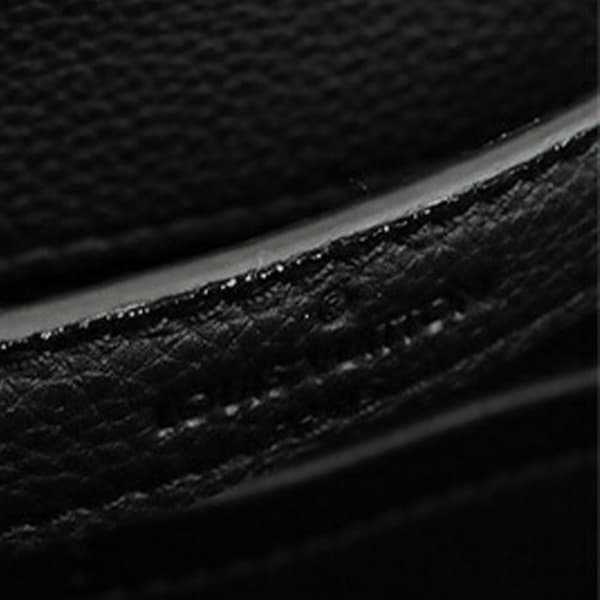 Pre-owned Louis Vuitton Cuir Millesime Georges Tote GM Black