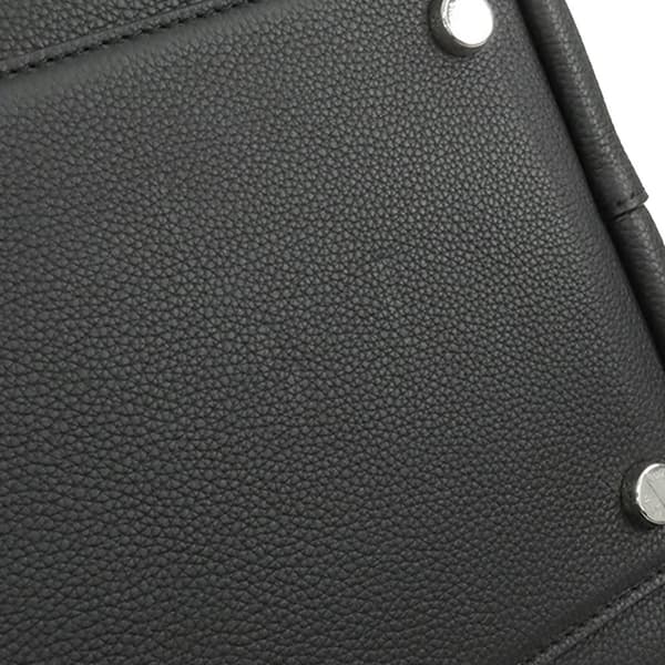 Pre-owned Louis Vuitton Cuir Millesime Georges Tote GM Black