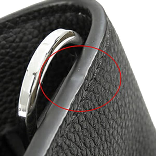 Pre-owned Louis Vuitton Cuir Millesime Georges Tote GM Black
