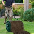Miniatyrbillede 2 af 8: Torvmuldsspreader, 27x16x48,5 tommer, Grøn