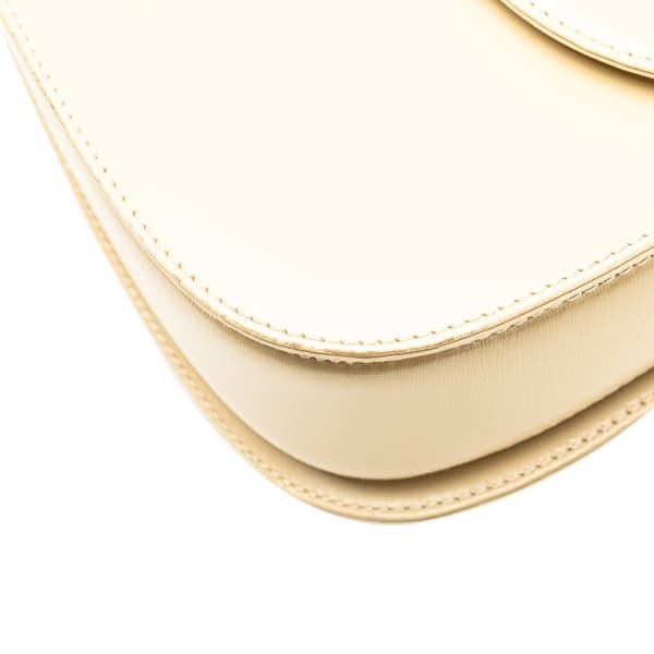 Pre-owned Gucci Calfskin Bamboo Night Brown