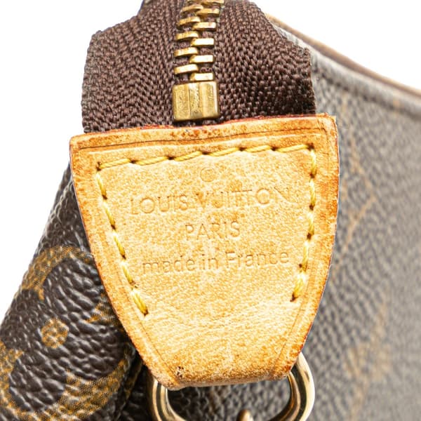 Pre-owned Louis Vuitton Monogram Mini Pochette Accessoires Brown
