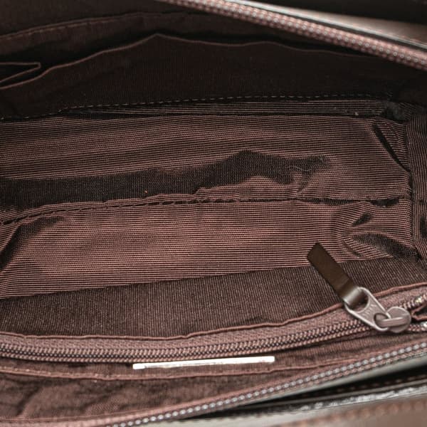 Pre-owned Burberry Leather and Suede Handbag Brown