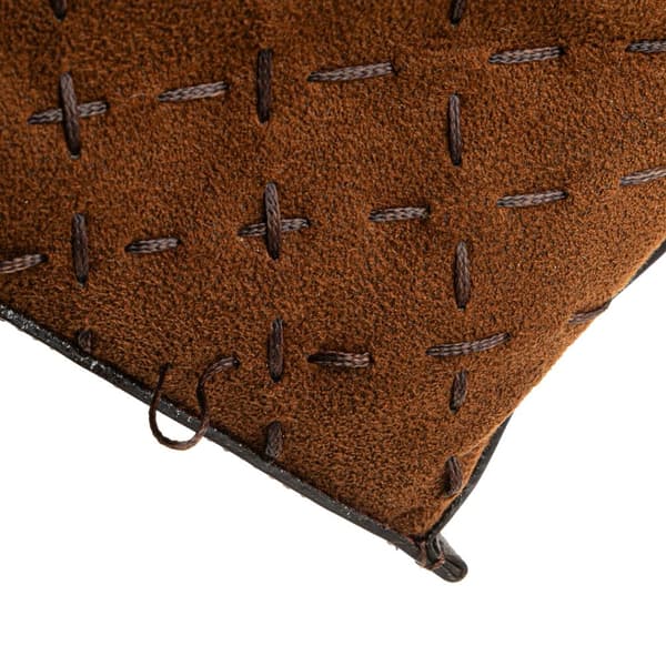 Pre-owned Burberry Leather and Suede Handbag Brown