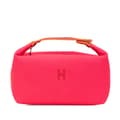 Pikkukuva 1 / 8: Pre-owned Hermès Large Toile Bride A Brac Pink