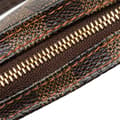 Miniatyrbilde 6 av 10: Pre-owned Louis Vuitton Damier Ebene Manosque Pochette Brown