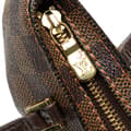 Miniatyrbilde 7 av 10: Pre-owned Louis Vuitton Damier Ebene Manosque Pochette Brown