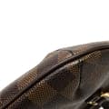 Miniatyrbilde 9 av 10: Pre-owned Louis Vuitton Damier Ebene Manosque Pochette Brown