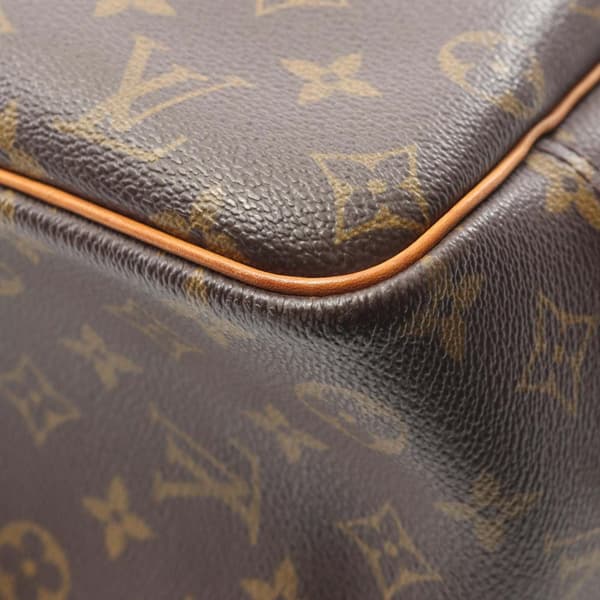 Pre-owned Louis Vuitton Monogram Deauville Brown