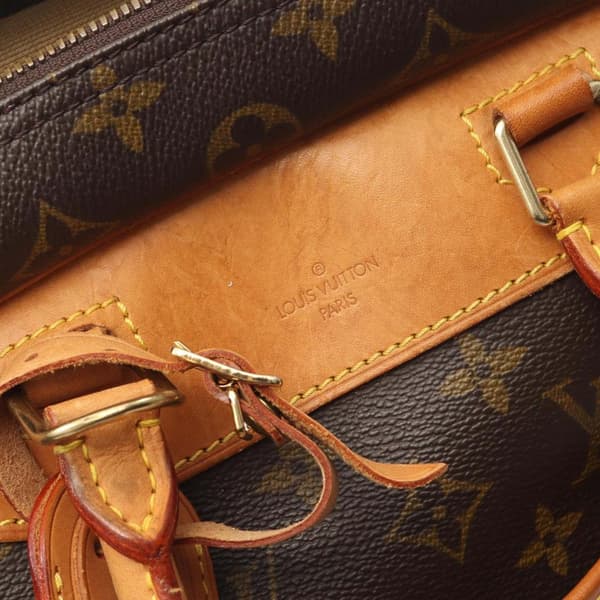 Pre-owned Louis Vuitton Monogram Deauville Brown
