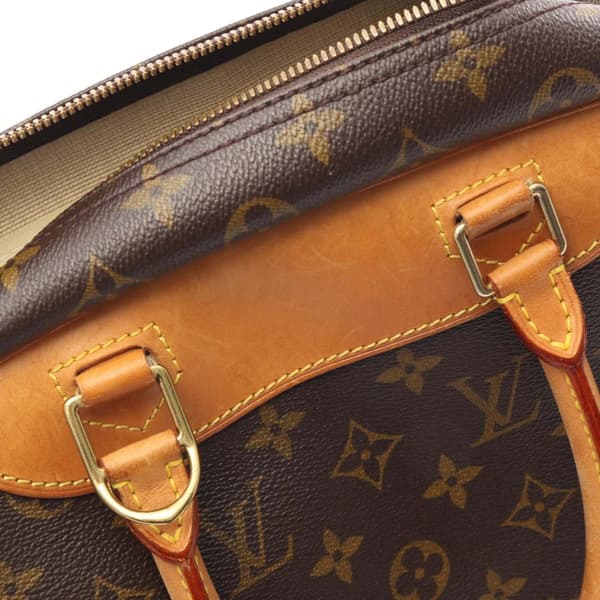 Pre-owned Louis Vuitton Monogram Deauville Brown