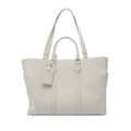 Pikkukuva 1 / 10: Pre-owned Louis Vuitton Monogram Taurillon Sac Plat 24H Tote White